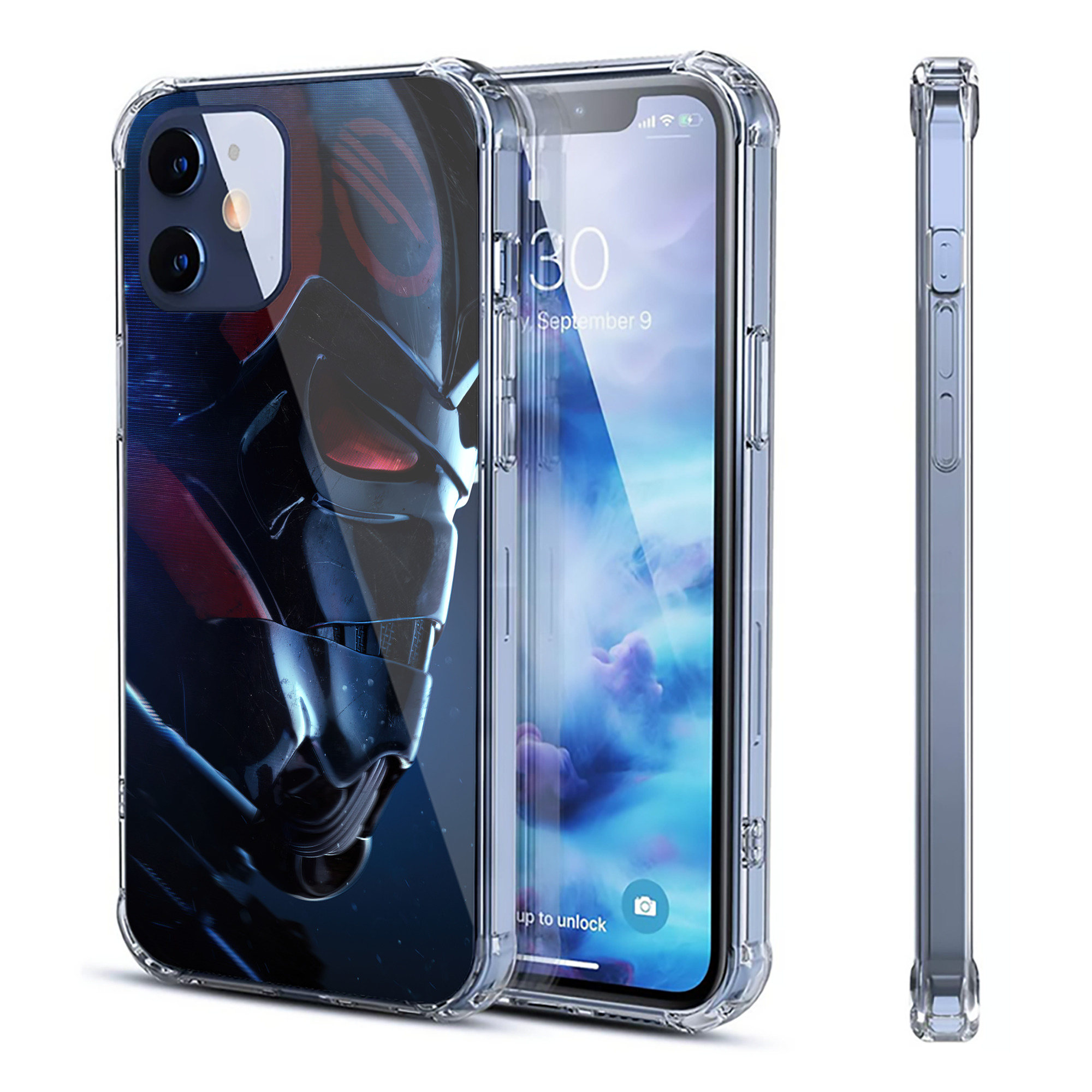 （画像用） スター・ウォーズ Star Wars 【iPhone 12シリーズ対応】透明スマホケース（クリアソフトケース）